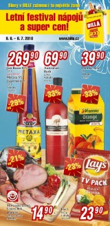 Billa Supermarket letk npoje, strana 1 
