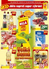 Billa Supermarket letk, strana 1 