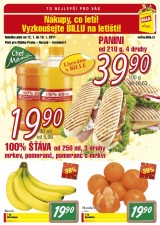 Billa letk, strana 1 