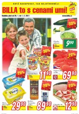Billa letk, strana 1 
