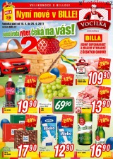 Billa aktuln letk, strana 1 
