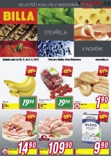 Billa aktuln letk, strana 1 